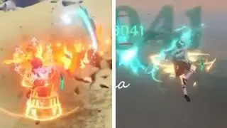 (Leaks) YUN JIN With SCARAMOUCHE ATTACK SPEED Effects! + THOMA! | Genshin Impact 3.3