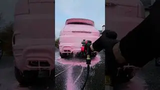 Foam Cannon Car Wash in 4K 