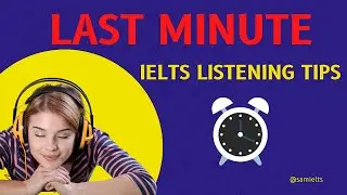 IELTS listening tips & tricks | IELTS  Distractors | SAM IELTS