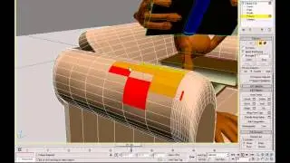 3DStudio MAX - Edit Poly Modifier / Selection Rollout / Preview Selection (3DS Max Video Tutorials)