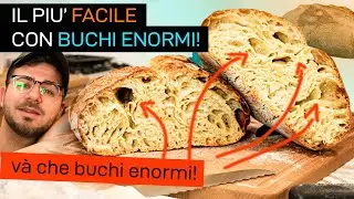 EASY BREAD! The SIMPLEST OF ALL! Homemade without any equipment.