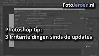 3 irritante dingen (Photoshop)