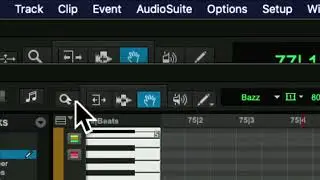 MIDI Editor in Pro Tools