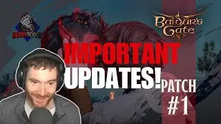 Important Updates in Baldur's Gate 3's First Major Patch!