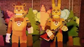 Checking out Fred bears Family Diner in Freddy Fazbears Reimagined