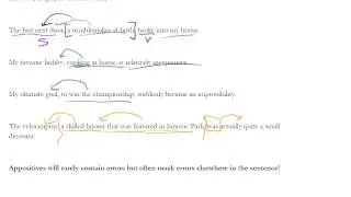 #27 - Appositives, SAT Grammar Bootcamp