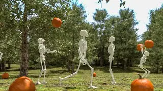 HAPPY HALLOWEEN (Looping) Royalty Free Animation 4K ULTRA HD