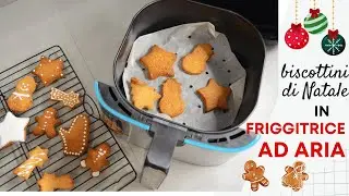 BISCOTTINI DI NATALE IN FRIGGITRICE AD ARIA