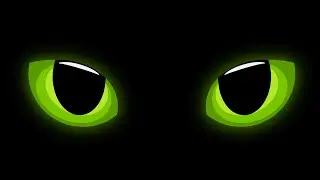 Helmet Eyes - Neon Green | Animated blinking eyes !