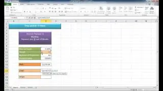 Use the PMT, IPMT & PPMT Functions