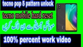 tecno mobile pop 5 pattern unlock