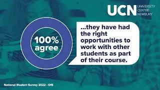 UCN students have the right opportunities to work with others