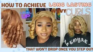 How to achieve long lasting bouncy curls on your wigs