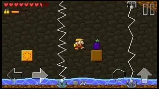 Retro World - walkthrough with secrets - Level 8-2 (Electricity World)