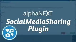 alphaNEXT Videoschulung: SocialMediaSharing-Plugin
