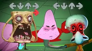 Horror SPONGEBOB vs SQUIDWARD = ???  | FNF