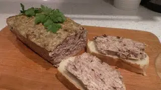 Домашний деликатес ! Запеченный паштет из курицы с черносливом ! ОЧЕНЬ ВКУСНО !!!