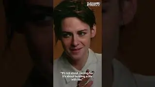 #KristenStewart does an impression of herself to remember her line from #HappiestSeason