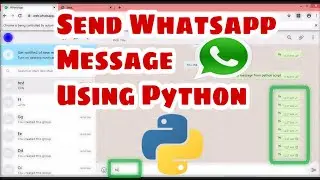 Send Whatsapp Message Using Python Script