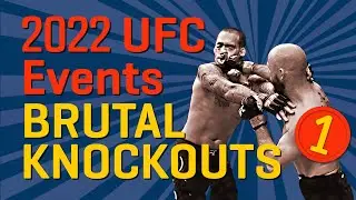 All Knockouts in UFC Part I 2022 (JAN-MAR) The Ultimate Knockouts Collection