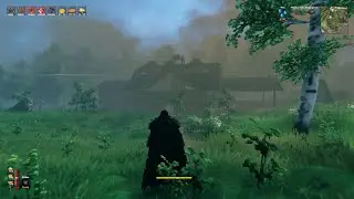 Just building in Valheim, Chill hangout stream