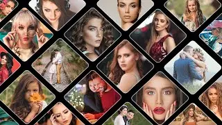 How to Create Photo Collage in Photoshop - Free Project File