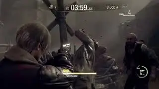 Resident Evil 4 Remake The Mercenaries (S+) (150 Kills) (Lion)