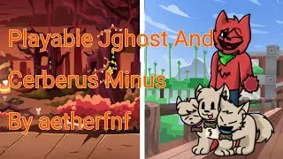 FNF Playable Jghost And Cerberus Minus -By Me!!!