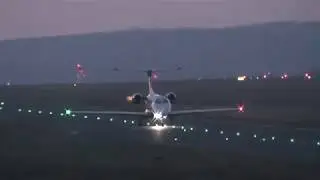 Kassel Airport (KSF/EDVK) | Embraer Phenom 300 | landing..taxiing