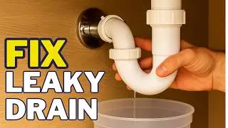 Repair Leaky Sink Drain Pipe