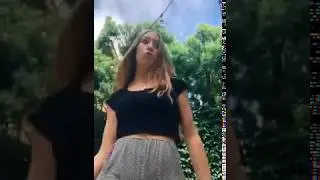 Hot girl upshorts panties doing tik tok - Subscribe for more