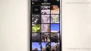 Pinterest For iPhone - How To Pin An Image From The Phone
