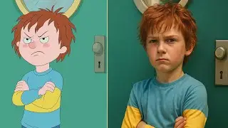 🤔Horrid Henry Characters in REAL Life (Part 2)🔥AI Reimagined