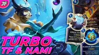 Turbo Twisted Fate and Nami at the same time! - Gameplay - Commentary - Deck Guide