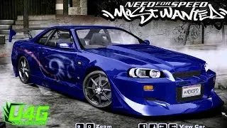 NFS Most Wanted 2005 Mod Spotlight Nissan Skyline R34 GTR