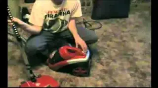 Ovente ST2000 Featherlite Cyclonic Bagless Canister Vacuum with Hepa Filter Review - Corded