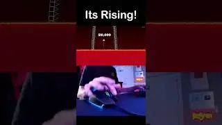 Geometry Dash: Survive The Lava To Win $100,000! #shorts