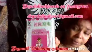 Skymail Unboxing Tiny washing machine