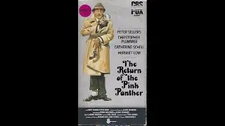 Opening To Return of The Pink Panther 1982(1984 CBS/Fox Reprint)VHS