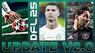 DFL 25 V2.0 | NEW MENU, GRAPHICS, TEAMS & KITS 2025, NEW GAME MODE, CAREER MODE? | FIFA 16 MOBILE
