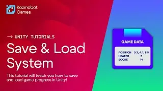 How to Make a SAVE & LOAD System in Unity!