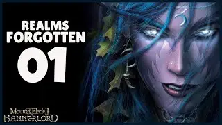 NOVÝ FANTASY MÓD! - Bannerlord Realms Forgotten 4K Let's Play Gameplay - Part 1