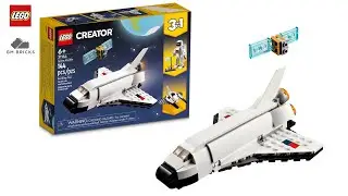 LEGO Creator 31134 Space Shuttle - Main Model - SPEED Build!