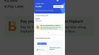 My flipkart pay later limit |#flipkartpaylater #paylater