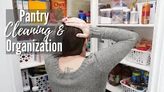PANTRY CLEAN OUT & ORGANIZATION // CLEANING MOTIVATION