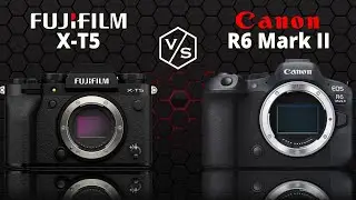 FujiFilm X-T5 vs Canon EOS R6 II