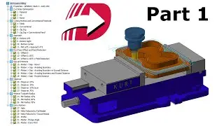 Mastercam Dynamic Milling - Every Parameter Part 1 of 5
