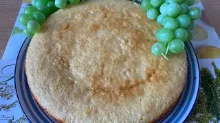 Манник на кефире пышный и рассыпчатый😉