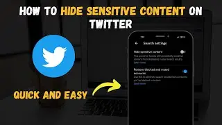 ✅ How to Hide Sensitive Content on Twitter 2022