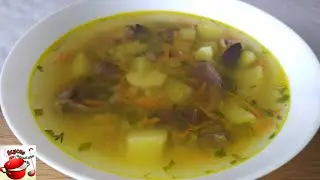 Вкусный супчик с потрохами и чечевицей.